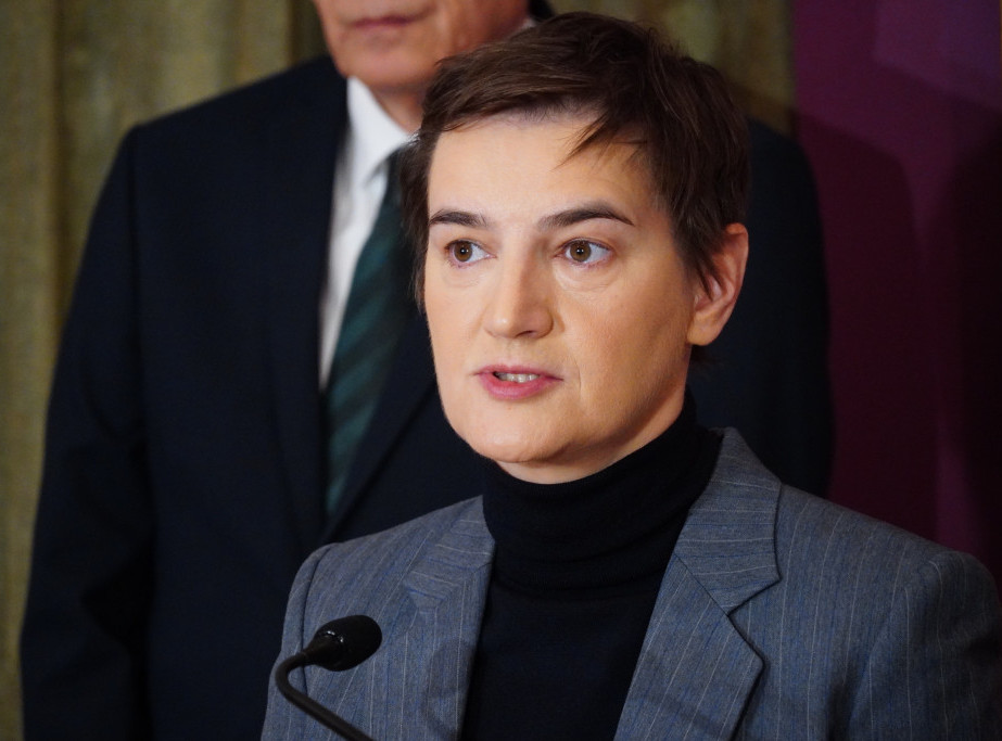 Brnabić: Samo jaka Srbija može rešavati pitanja od nacionalnog interesa