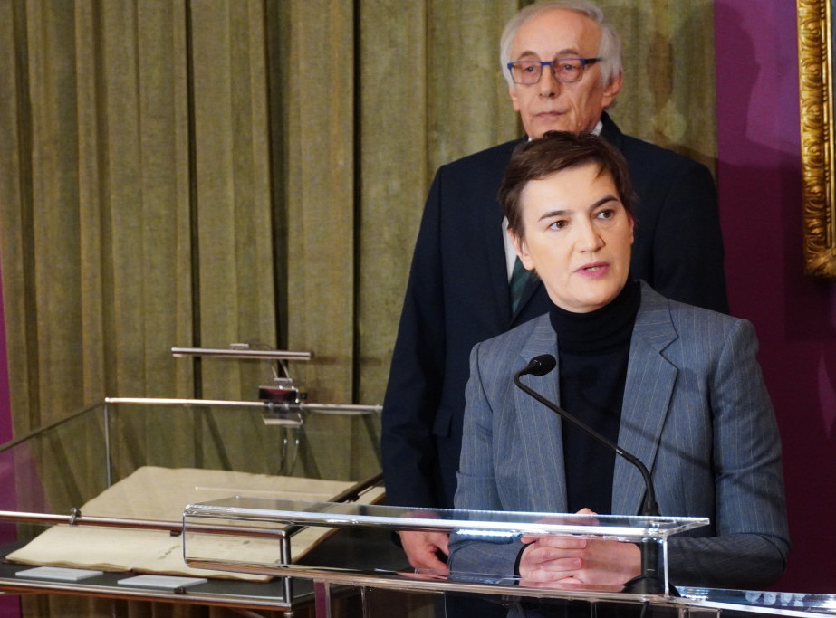 Brnabić: Izložbom u Arhivu Srbije ove godine počinje obeležavanje Dana državnosti