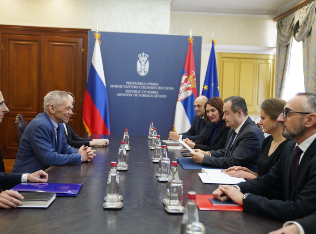 Dačić zahvlio Bocan-Harčenku na podršci Rusije suverenitetu i teritorijalnom integritetu Srbije