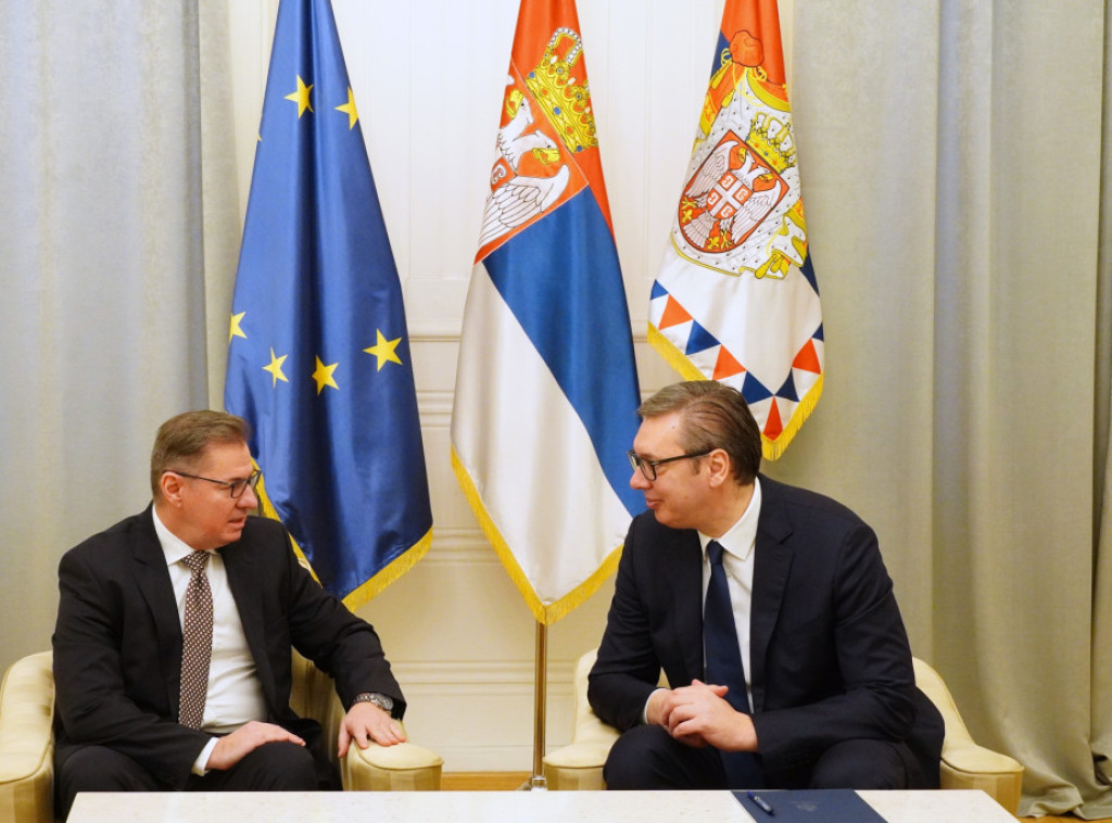 Vučić primio novog šefa misije Saveta Evrope u Beogradu Janoša Babića