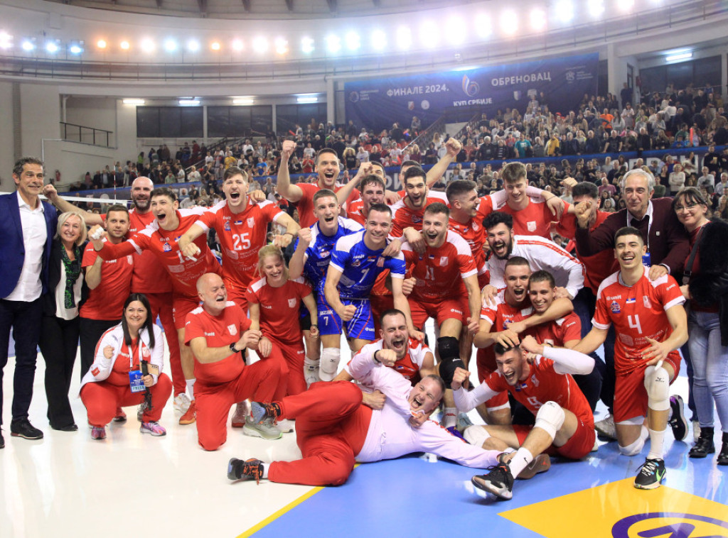 Odbojkaši Vojvodine nadigrali Mladi Radnik za 16. trofej u Kupu