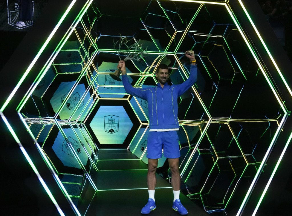 Novak Đoković započeo 414. nedelju na prvom mestu ATP liste
