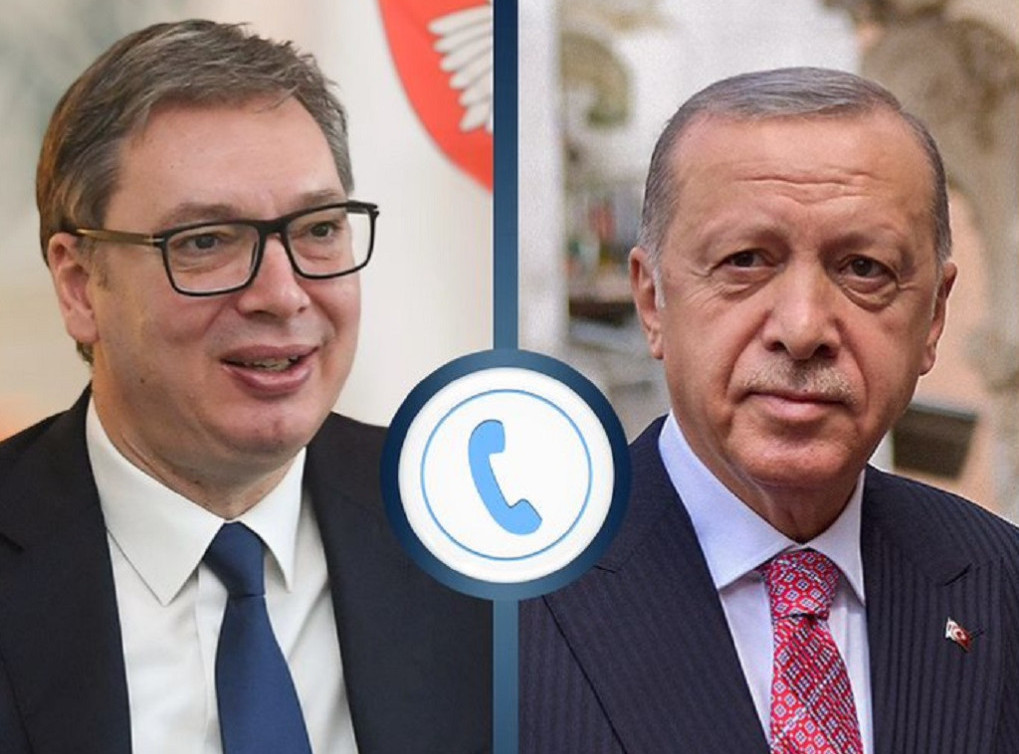 Vučić čestitao Erdoganu 70. rođendan