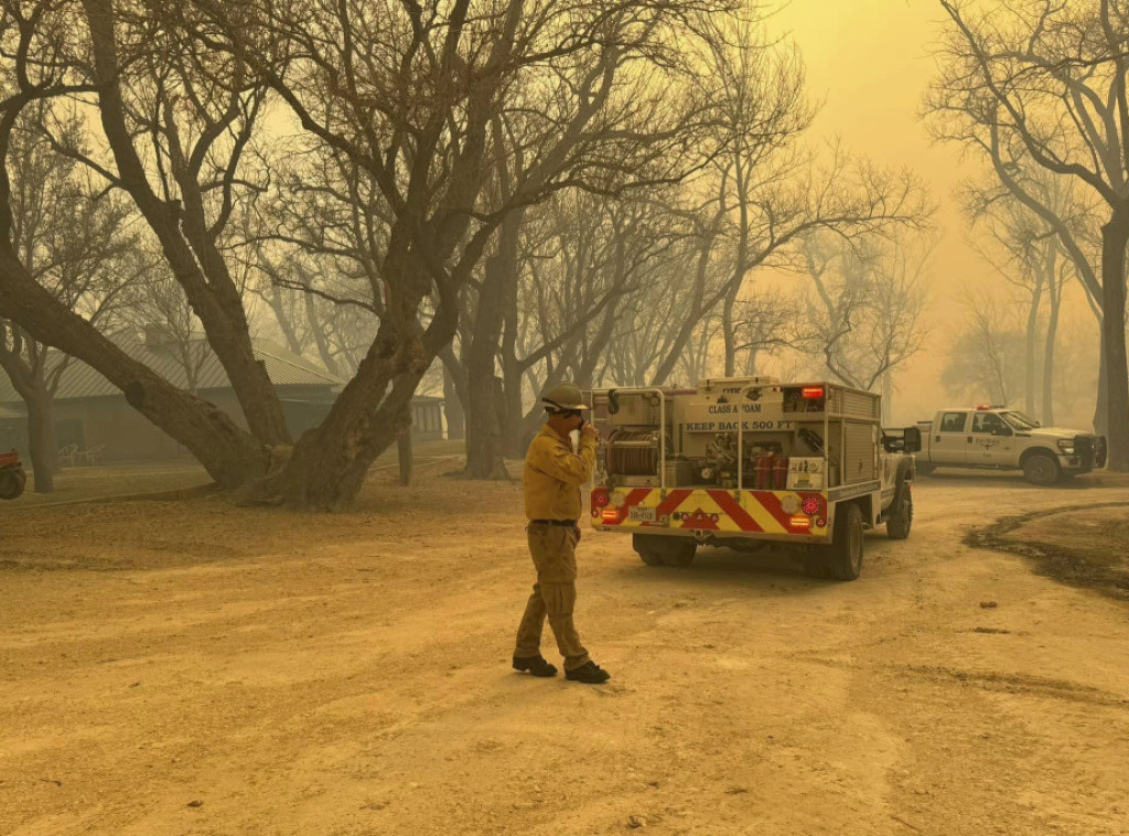 Teksas: Šumski požari oteli se kontroli - stanovništvo evakuisano, stopirana proizvodnja nuklearnog oružja