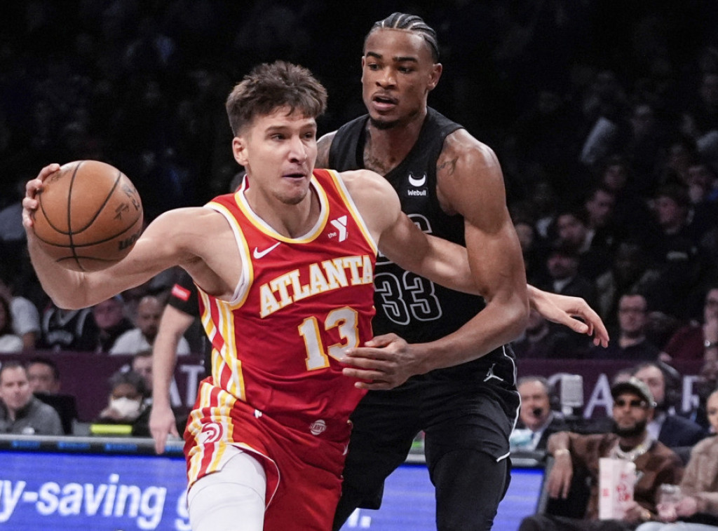 NBA: Atlanta izgubila od Bruklina, Bogdanović završio meč dvocifrenim učinkom