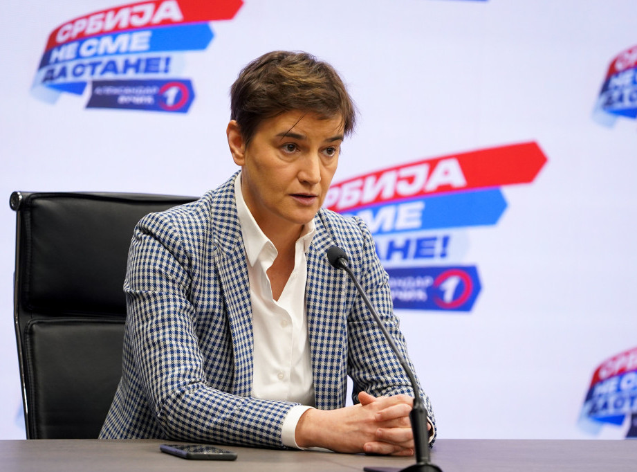 Brnabić: Od leks specijalisa nema ništa, opozicija isti nije ni napisala