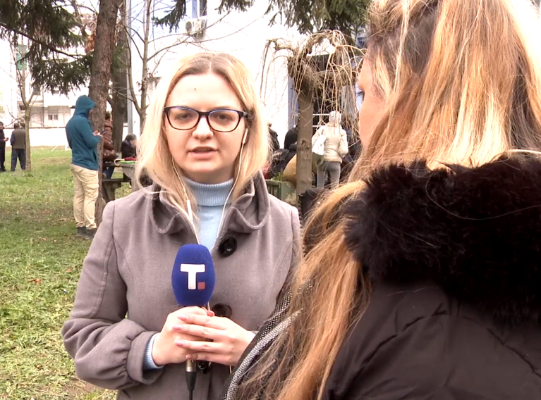 Ekipa Tanjuga verbalno napadnuta tokom izveštavanja sa protesta u Novom Sadu