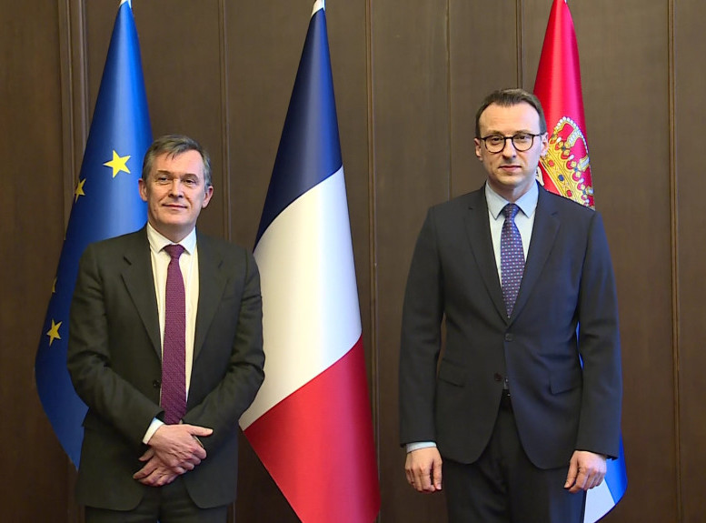 Petkovic informs French diplomat of difficult position of Kosovo-Metohija Serbs