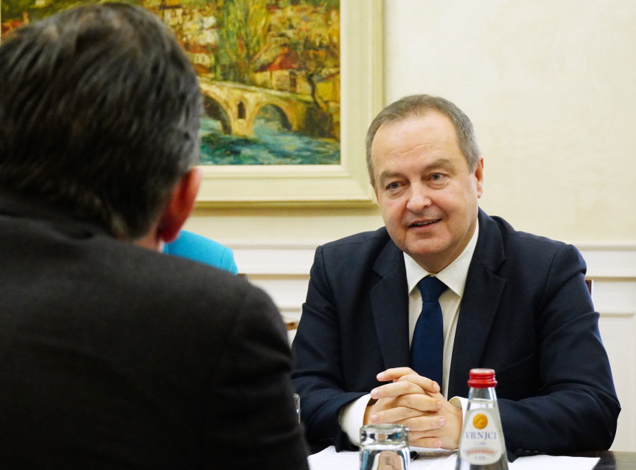 Dacic concludes visit to Moscow