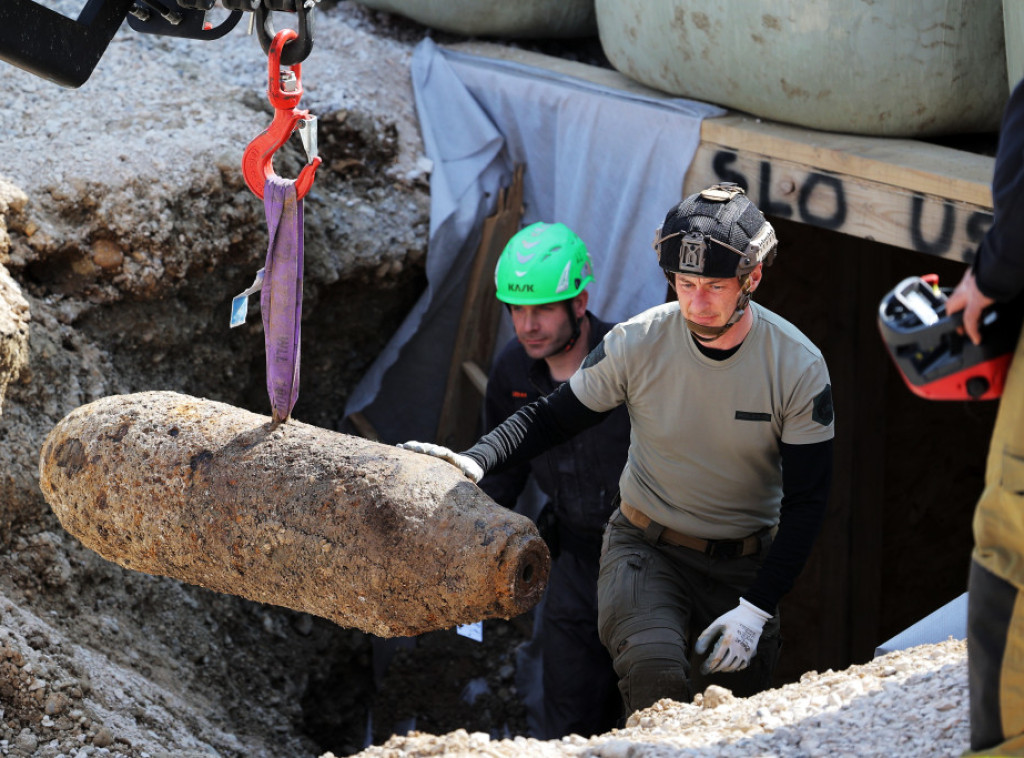 U Novoj Gorici uspešno deaktivirane tri bombe iz Drugog svetskog rata