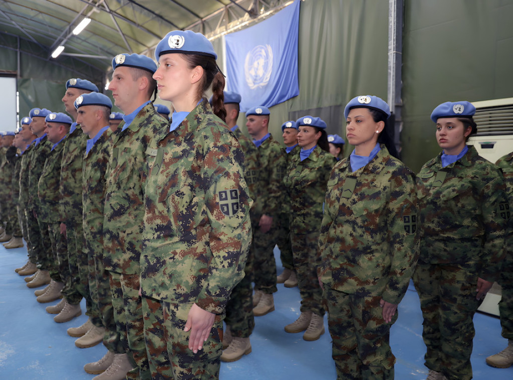 Redovna zamena jedinice Vojske Srbije u mirovnoj operaciji