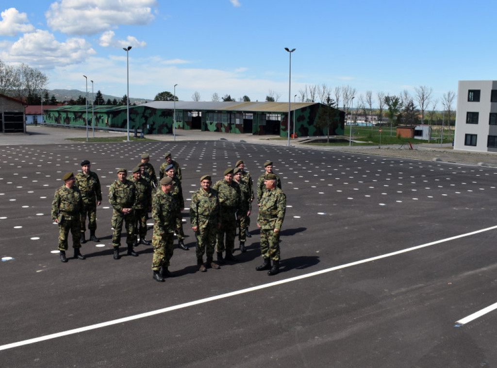 Želimir Glišović obišao 111. pešadijski bataljon Prve brigade kopnene vojske u Loznici