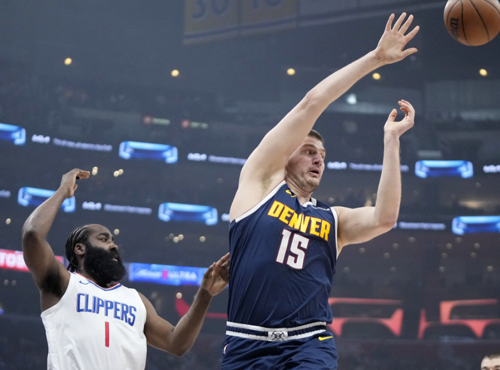 Los Anđeles Klipersi pobedili Denver, Jokić postigao više od 14.000 poena u NBA