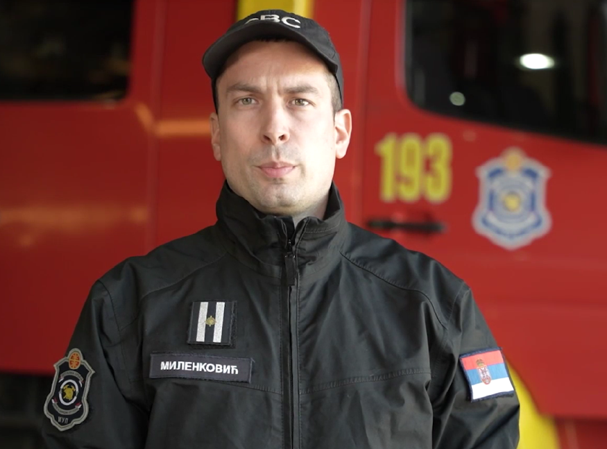 Milenković:Vatrogasci u Beogradu imali 28 intervencija od večeri do jutra