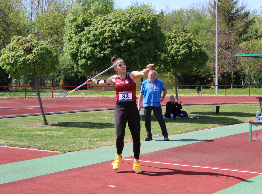 Atletičarka Adriana Vilagoš oborila državni rekord u bacanju koplja