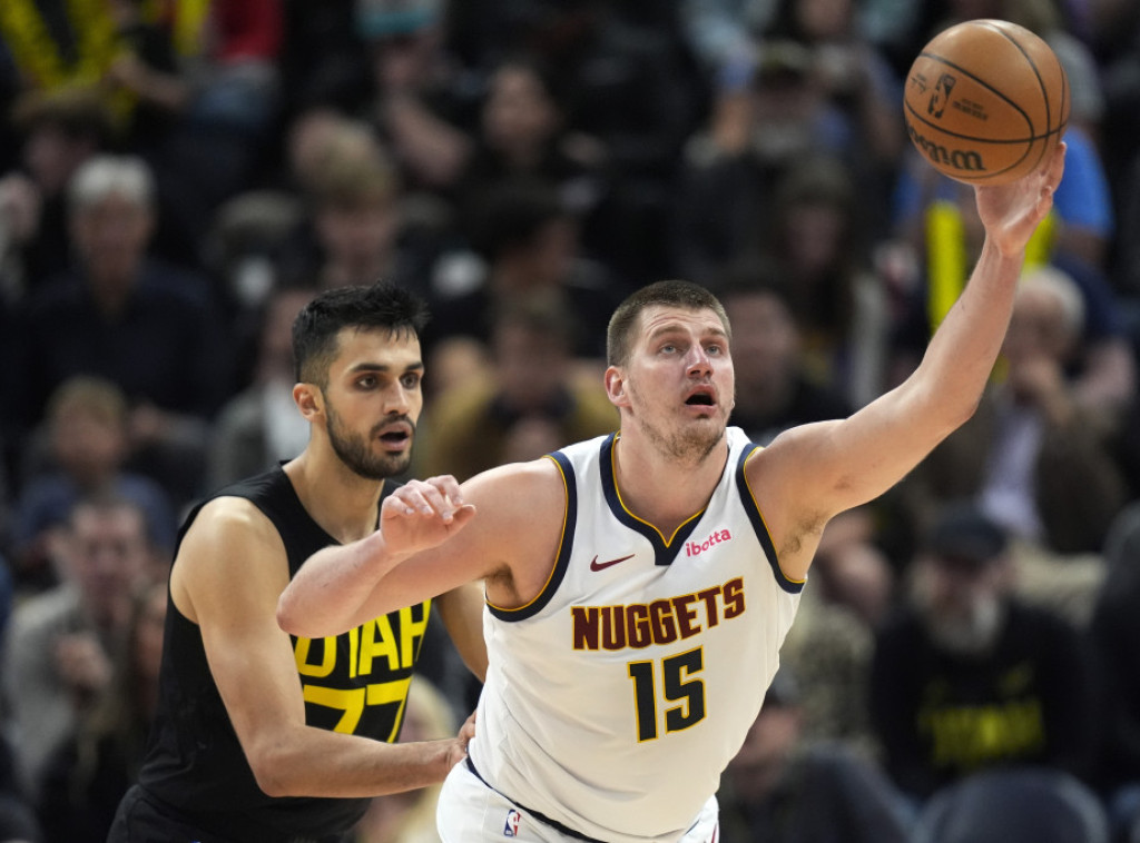 NBA: Denver pobedio Jutu, Jokić odigrao odličan meč uz dabl-dabl učinak