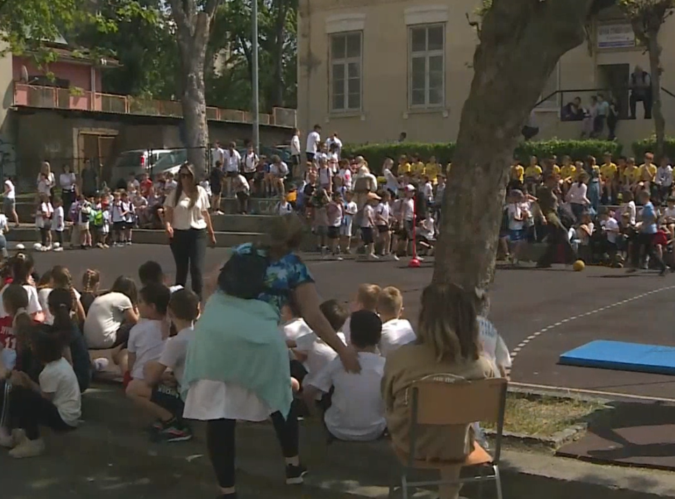 Sportsko-edukativni dan na Savskom vencu - Tripković i Branković sa školarcima