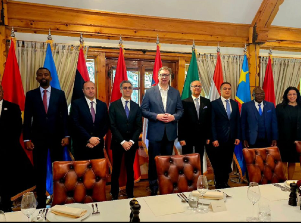 Vucic, African ambassadors discuss Srebrenica resolution