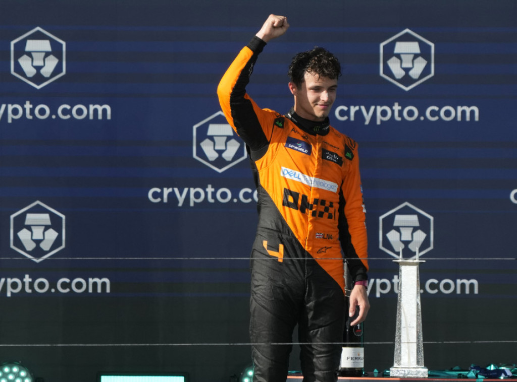 Lando Noris: Ponosan sam, konačno sam pobedio u Formuli 1