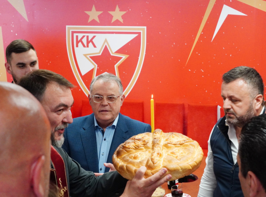 Košarkaški klub Crvena zvezda proslavio krsnu slavu Đurđevdan