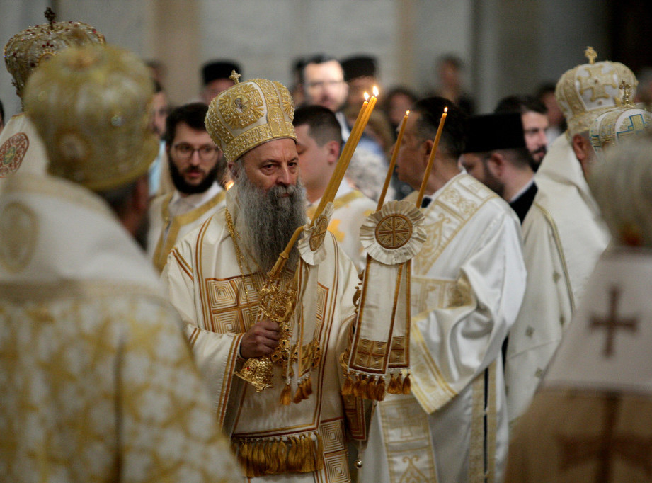 Porfirije prisustvovao predavanju jeromonaha Rafaila na temu "Imamo ime"