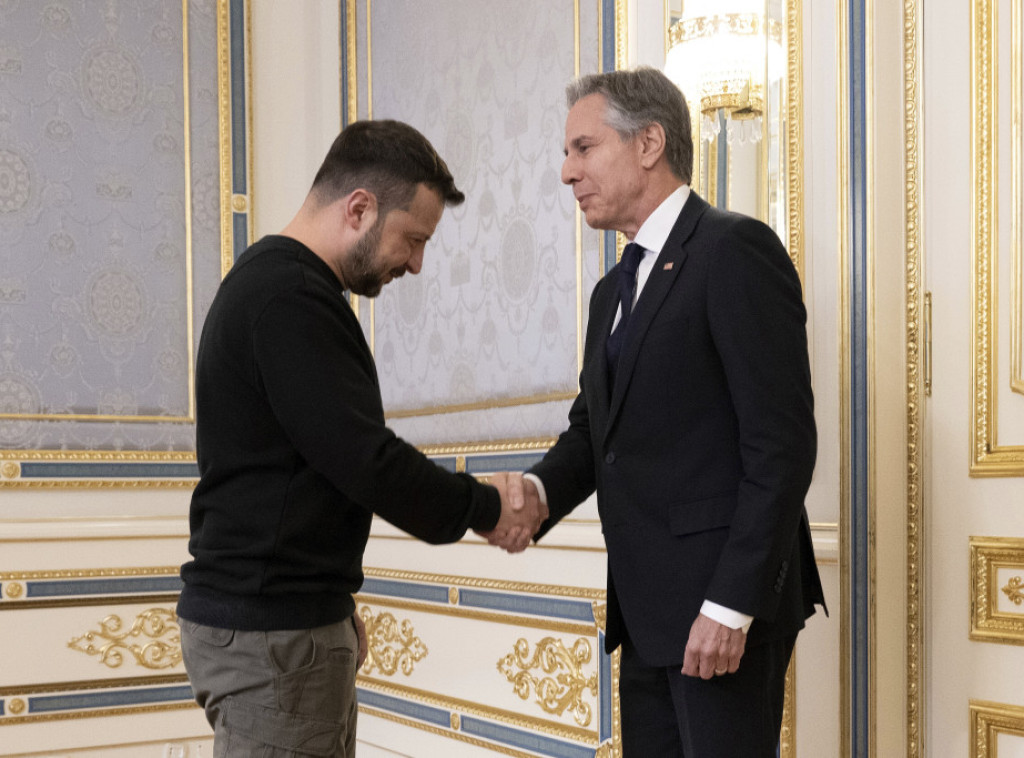 Zelenski zatražio od Blinkena dve baterije Patriot i veću podršku za mirovni samit