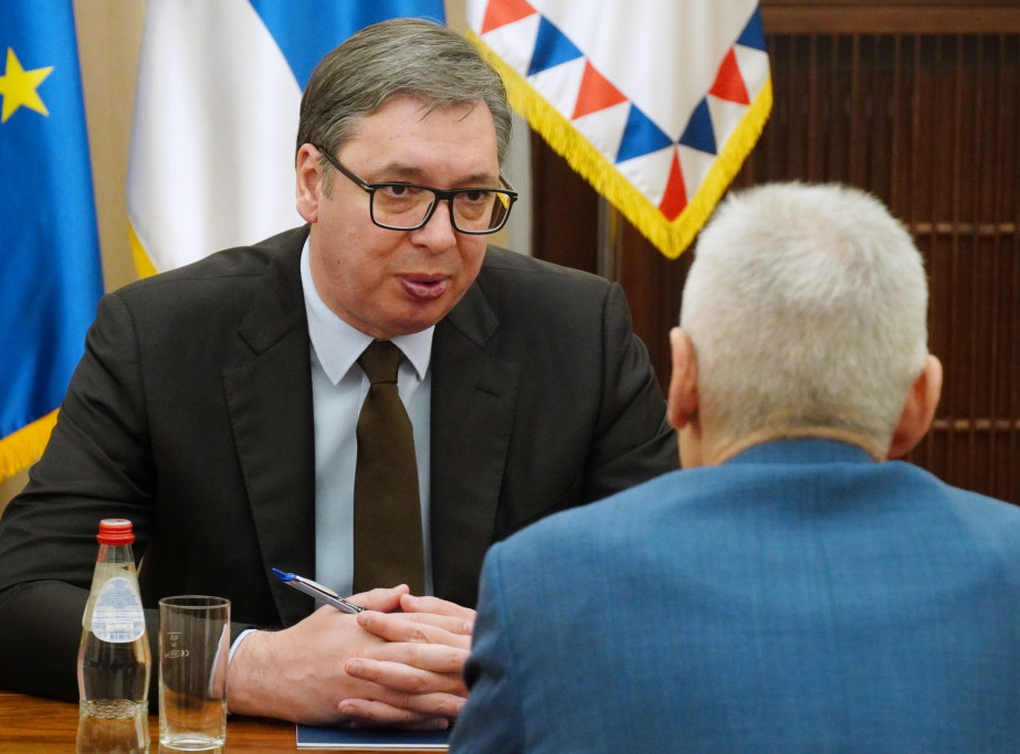 Predsednik Vučić danas će se sastati sa ambasadorom Rusije Bocan-Harčenkom