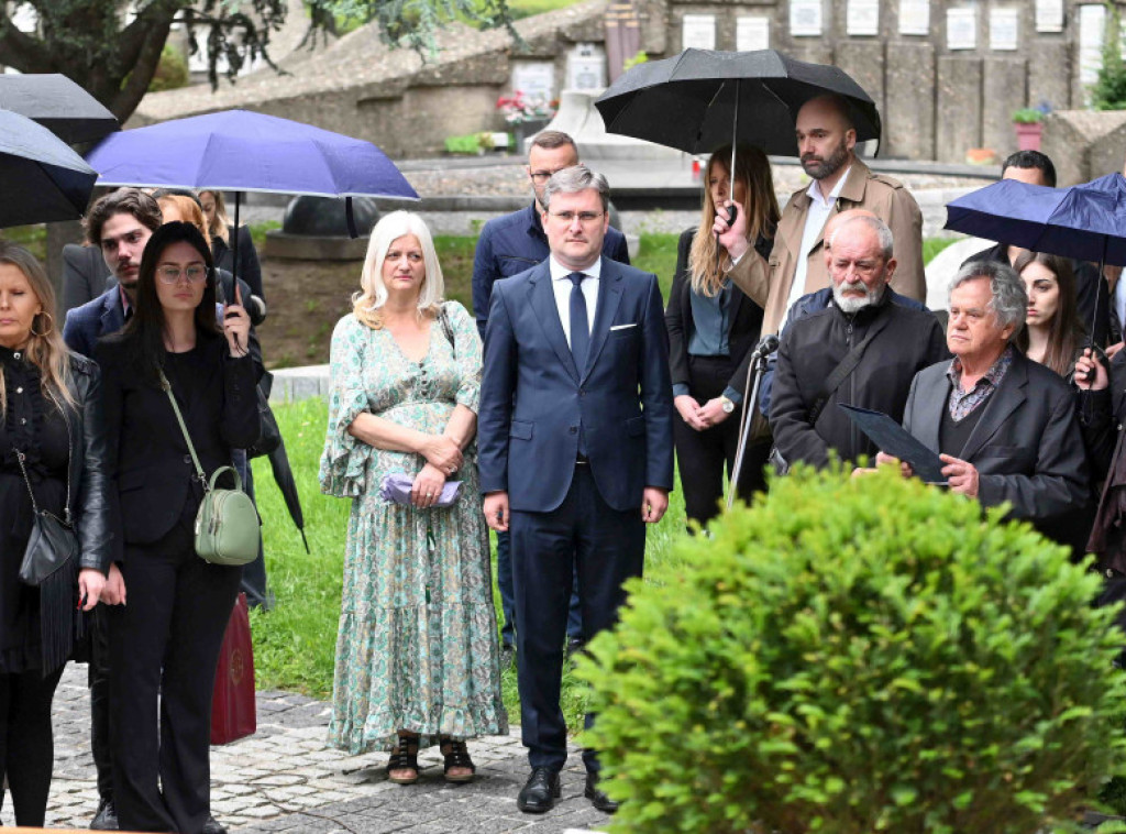 Nikola Selaković održao besedu na sahrani Svetomira Arsića Basare