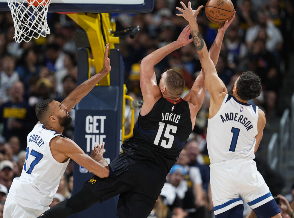 NBA: Jokić predvodio Denver za 3:2 protiv Minesote