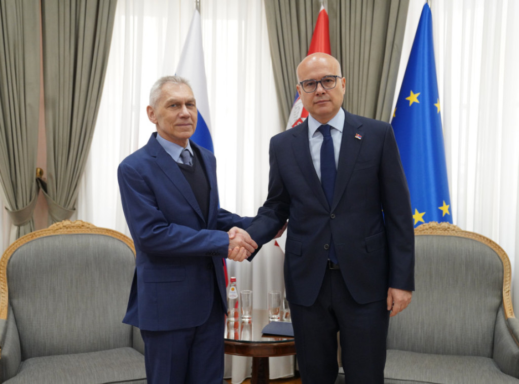 Vucevic receives Russian ambassador to Belgrade