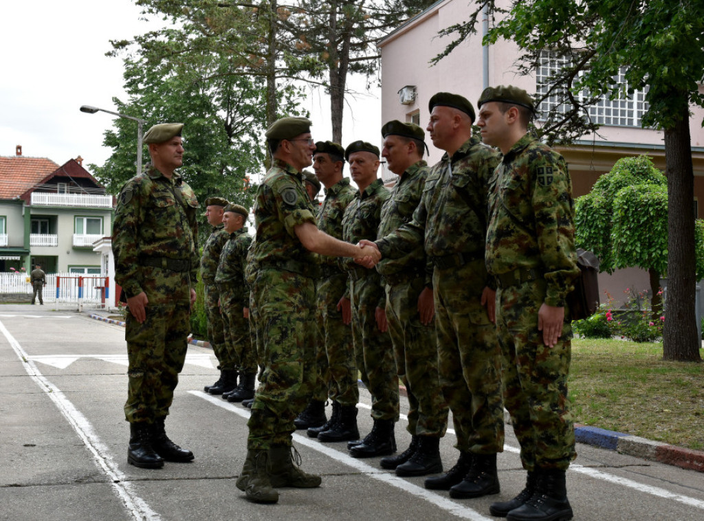 General Mojsilović obišao Centar za obuku kopnene vojske u Požarevcu