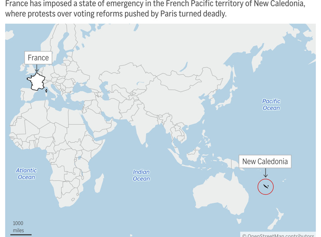 Nova Kaledonija: Francuska žandarmerija sprovela operaciju da bi povratila kontrolu nad putem ka aerodromu