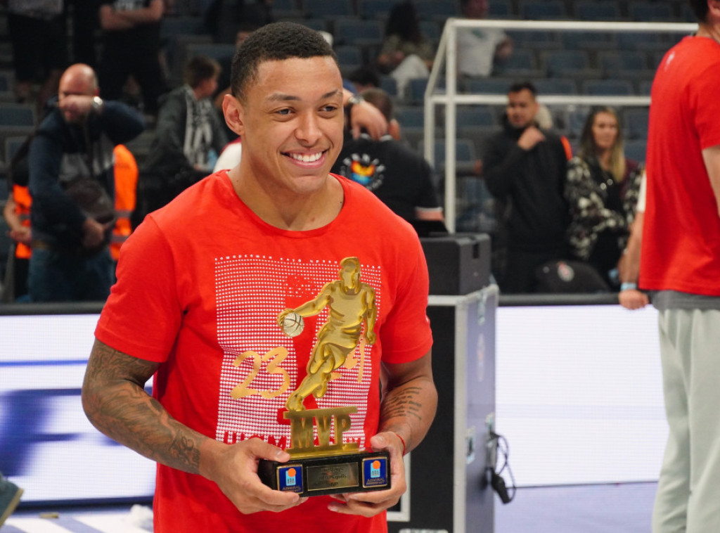 Košarkaš Crvene zvezde Jago dos Santos MVP finala ABA lige