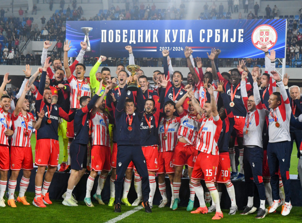 Red Star Belgrade win Serbian football cup, fourth consecutive double