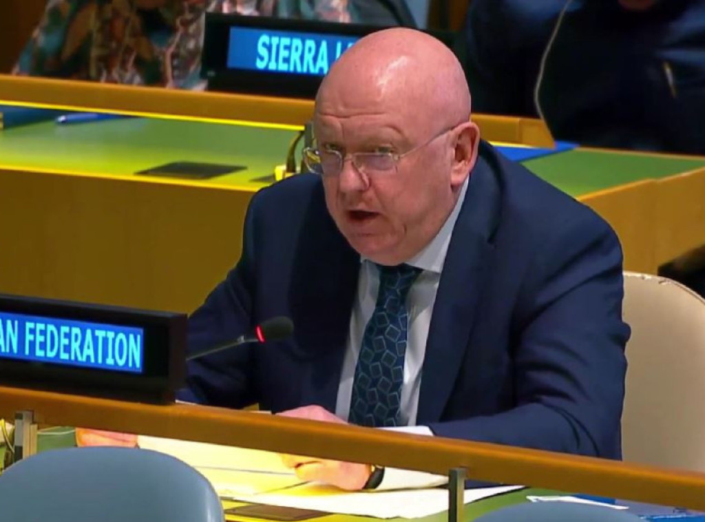 Vasilij Nebenzja: Učešće predstavnika UN na samitu o Ukrajini je u suprotnosti sa Poveljom