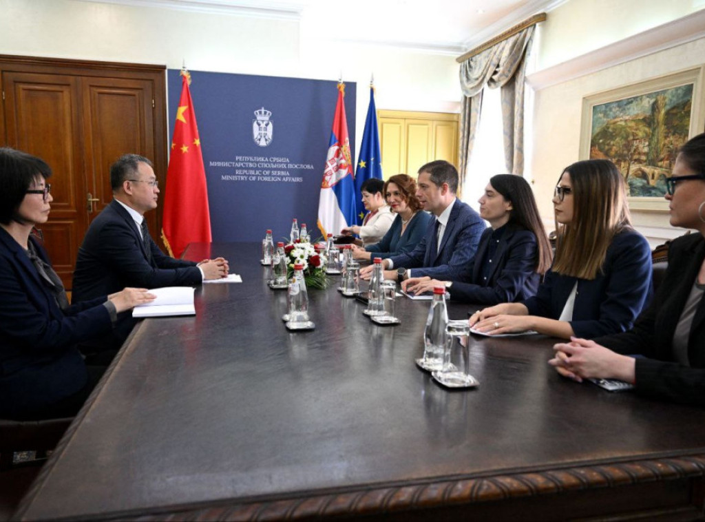 Djuric receives Chinese ambassador