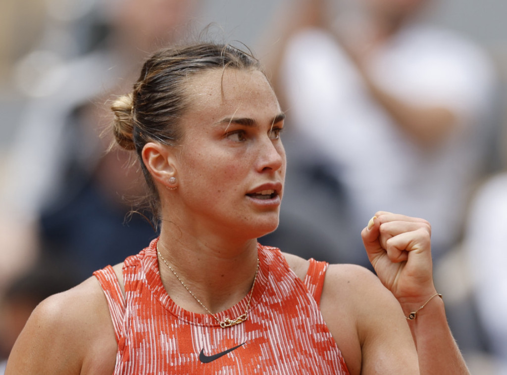 Beloruska teniserka Arina Sabalenka plasirala se u četvrtfinale Rolan Garosa