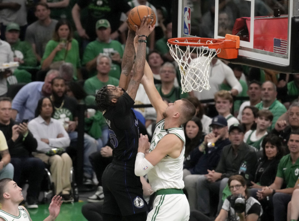 Košarkaši Bostona ubedljivo savladali Dalas i poveli 1:0 u velikom finalu NBA lige