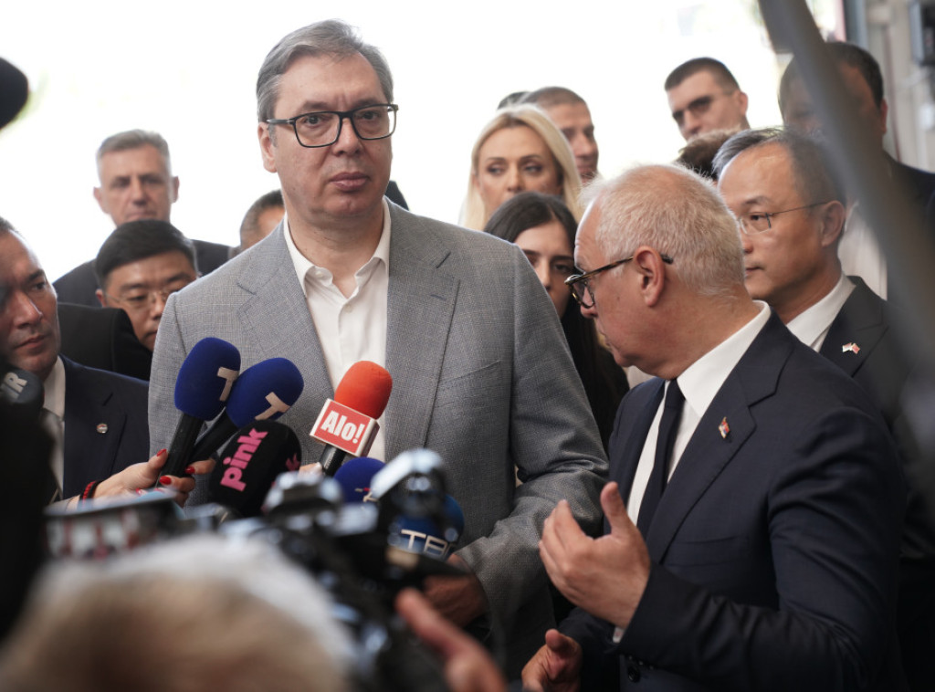 Vucic: We are working on opening train factory with China