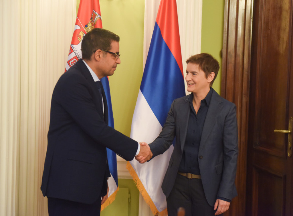 Brnabić sa ambasadorom Sirije: Srbija zainteresovana za razvoj parlamentarne saradnje