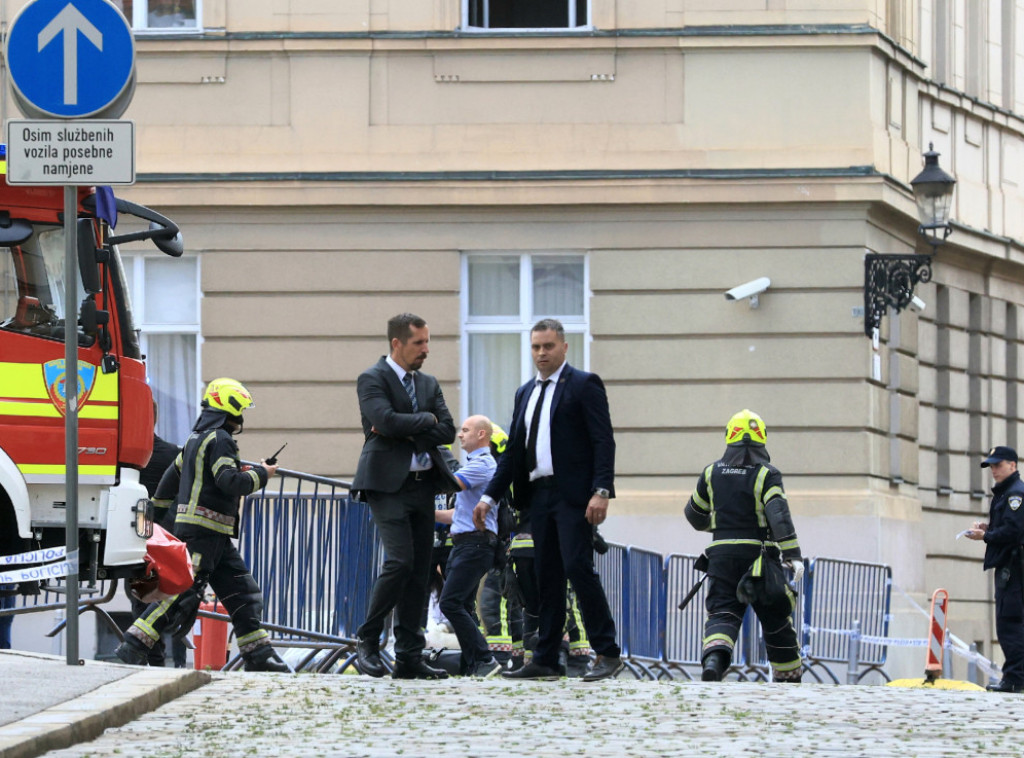 Umro muškarac koji se zapalio ispred zgrade vlade Hrvatske