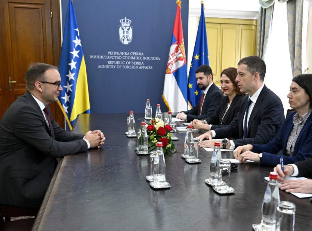 Đurić sa Vranješom: Nedvosmislena podrška Srbije Dejtonskom sporazumu
