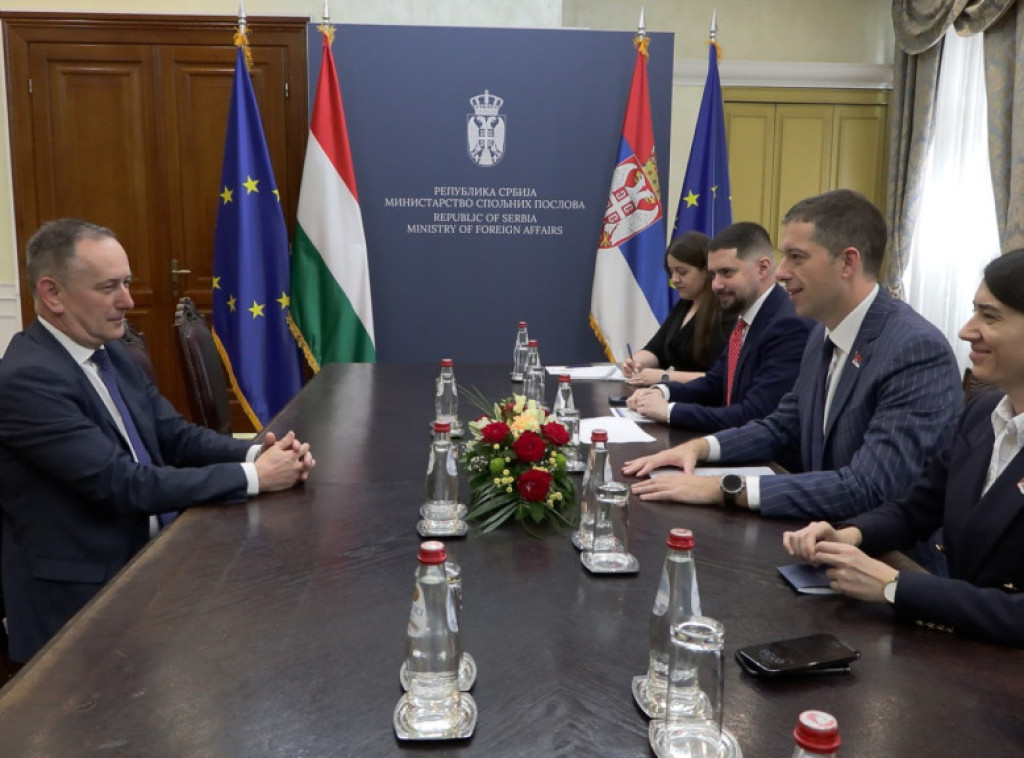 Djuric receives Hungarian ambassador