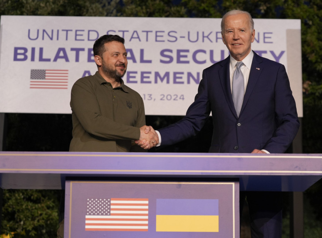 SAD i Ukrajina potpisali desetogodišnji bezbednosni sporazum; Bajden: Stajaćemo uz Ukrajinu