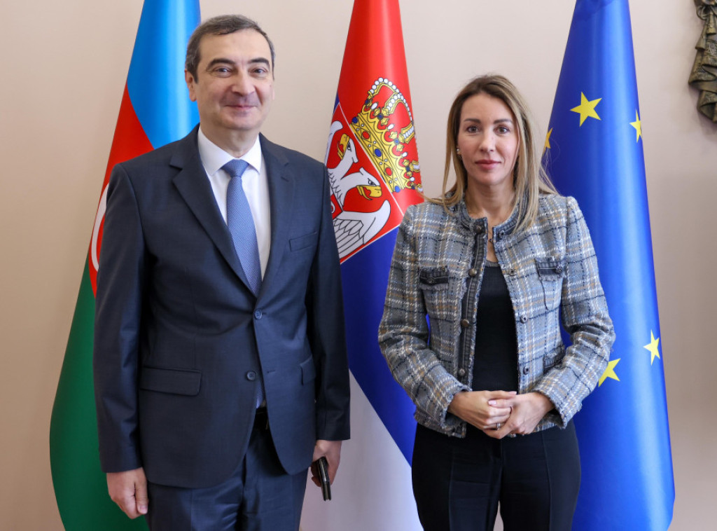 Dubravka Đedović Handanović sa ambasadorom Azerbejdžana: Uspešna saradnja u energetskom sektoru