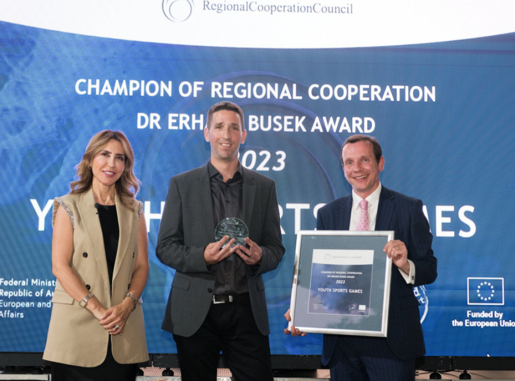 Sportske igre mladih osvojile nagradu "Šampion regionalne saradnje Erhard Busek"