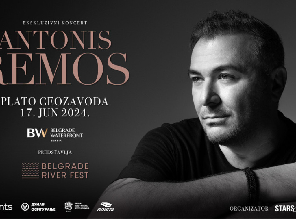 "Belgrade River Fest": Očekuju nas nastupi Nika Kejva i Antonisa Remosa 17. i 18. juna