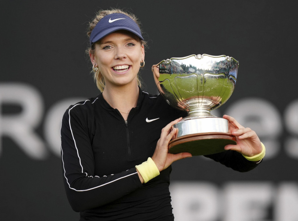 Britanska teniserka Kejti Boulter odbranila titulu na WTA turniru u Notingemu
