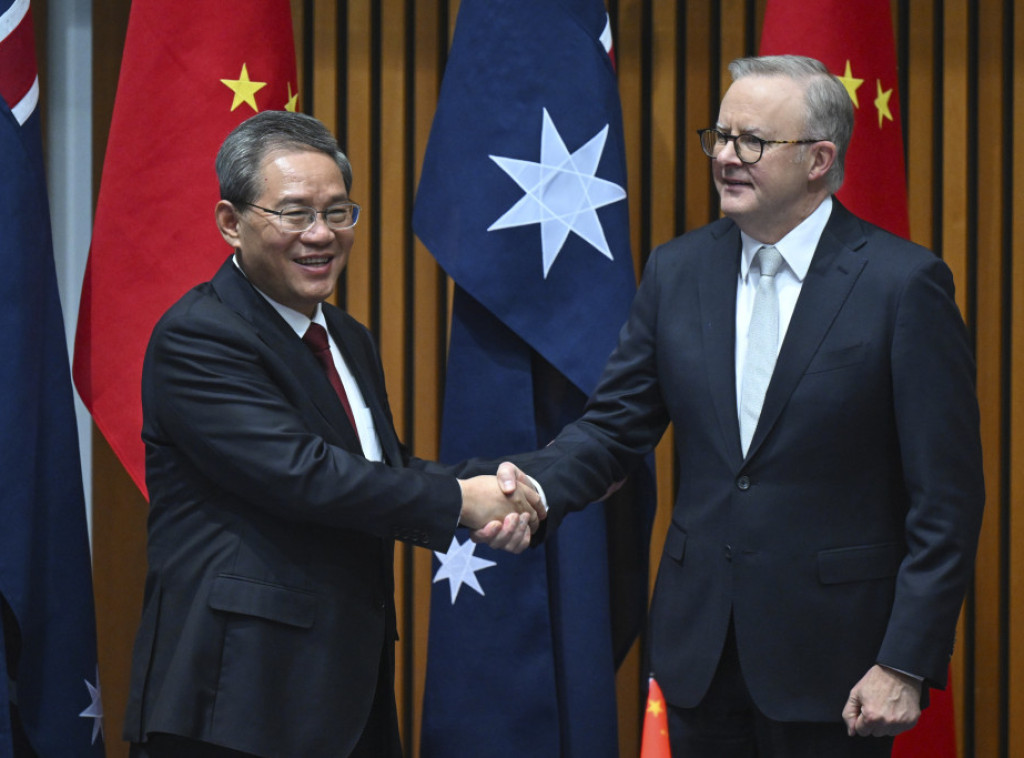 Premijeri Kine i Australije u Kanberi razgovarali o odnosima dve zemlje