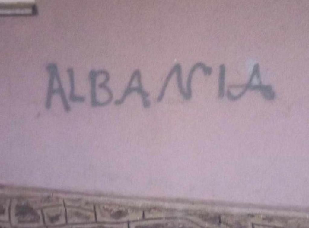 Kancelarija:Ispisivanje grafita u selu Sušica-nova pretnja po opstanak Srba na KiM